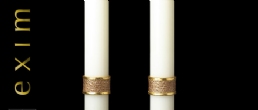 EVANGELIUM COMPLIMENTING ALTAR CANDLES